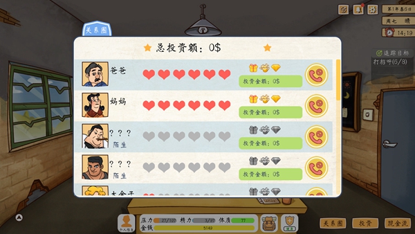 投资模拟器打工人