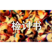 写给老婆的检讨书