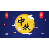 月兔月亮中秋佳节PPT模板