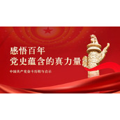 感悟百年党史蕴含的真力量PPT下载