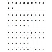 潮抖炸屏滚石黑字体