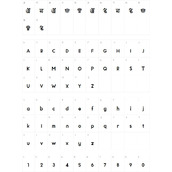 二字元小青森简繁准黑