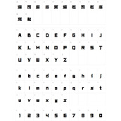 锐字太空跑酷像素字体