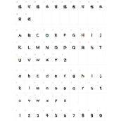 喵字面包体字体