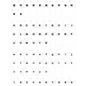 汉仪永字七巧板
