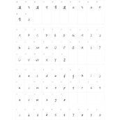 冬日的初舞字体