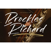 Brockles richard字体