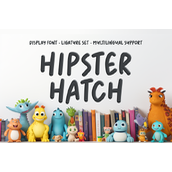 Hipster hatch字体