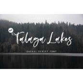 Tzalaga lakes字体