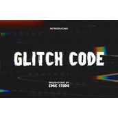 Glitch code字体