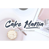 Cake mania字体