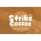 Strike coffee字体