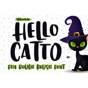 Hello catto字体