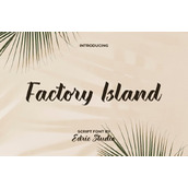 Factory island字体