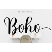 Boho字体