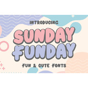 Sunday funday字体