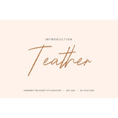 Teather字体