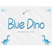 Blue dino字体