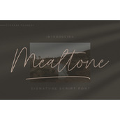 Mealtone字体