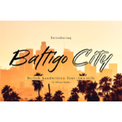 Baltigo city字体