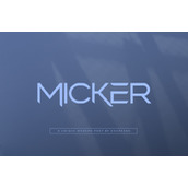 Micker字体