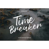 Time breaker字体
