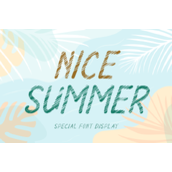 Nice summer字体