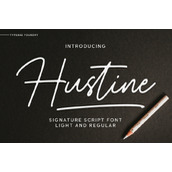 Hustine字体