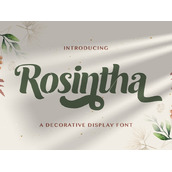 Rosintha字体