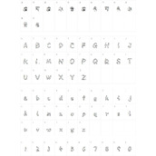 也字工厂可爱描边体
