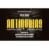 Antiqurias字体
