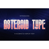 Asteroid type字体