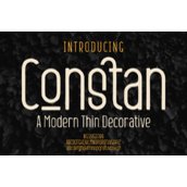 Constan字体