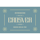Crosver字体