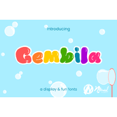 Gembila字体