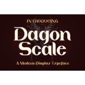 Dagon scale字体