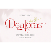 Dealoras字体