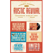 Rustic revival字体