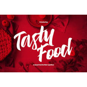 Tasty food字体