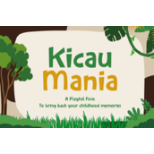 Kicau mania字体