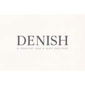Denish字体