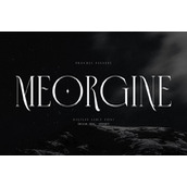 Meorgine字体