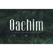 Oachim字体