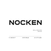 Nocken字体