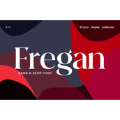 Fregan serif字体