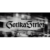 Gotika strict字体