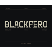 Blackfero字体