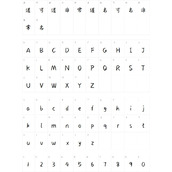 也字工厂小重山行楷