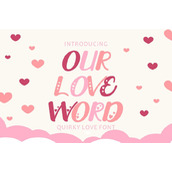 our love word字体