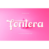 Fontera字体